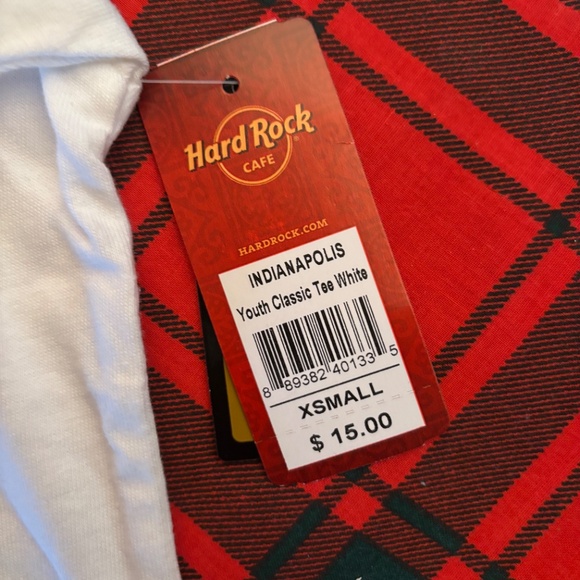 2 Hard Rock Cafe Indianapolis T Shirts  NWT - Picture 8 of 8